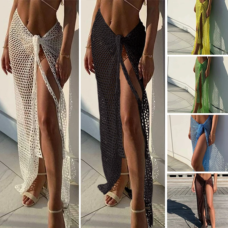 Bwq มาใหม่ล่าสุดผู้หญิงถักโครเ - Cover Up Kaftan บทวิจารณ์และราคา