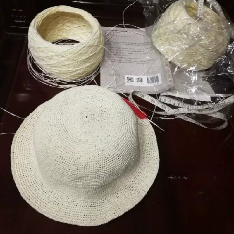 เส้นด้ายฝ้ายรัฟเฟียเนื้อละเอีย - Crochet Bag Raffia บทวิจารณ์และราคา